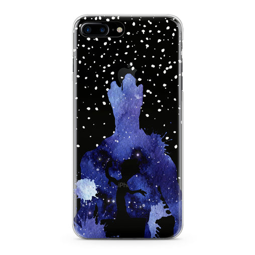 Lex Altern Blue Watercolor Groot Phone Case for your iPhone & Android phone.