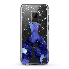 Lex Altern TPU Silicone Samsung Galaxy Case Blue Watercolor Groot