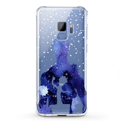 Lex Altern TPU Silicone Samsung Galaxy Case Blue Watercolor Groot