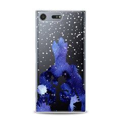 Lex Altern Blue Watercolor Groot Sony Xperia Case