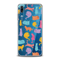 Lex Altern TPU Silicone Huawei Honor Case Bright Drawing Cats