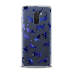 Lex Altern TPU Silicone Xiaomi Redmi Mi Case Blue Watercolor Cats