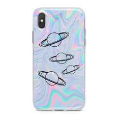 Lex Altern Rainbow Saturn Phone Case for your iPhone & Android phone.