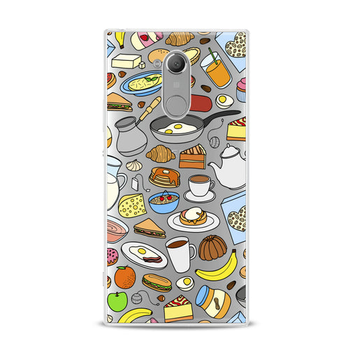 Lex Altern Chef Food Pattern Sony Xperia Case