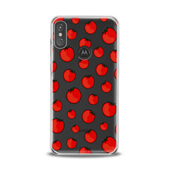 Lex Altern TPU Silicone Motorola Case Bright Tomatoes