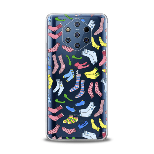 Lex Altern Colored Socks Pattern Nokia Case
