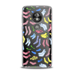Lex Altern TPU Silicone Phone Case Colored Socks Pattern