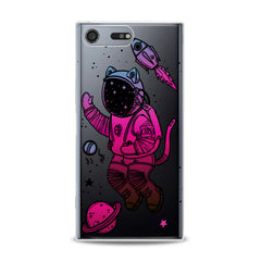 Lex Altern TPU Silicone Sony Xperia Case Cat Astronaut