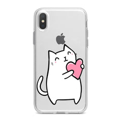 Lex Altern White Lovely Feline Phone Case for your iPhone & Android phone.