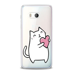 Lex Altern White Lovely Feline HTC Case