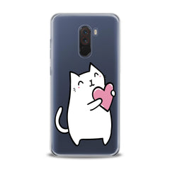 Lex Altern TPU Silicone Xiaomi Redmi Mi Case White Lovely Feline
