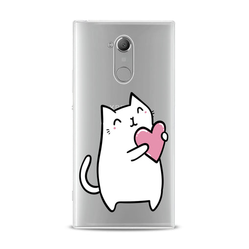 Lex Altern White Lovely Feline Sony Xperia Case