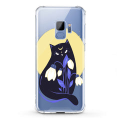 Lex Altern TPU Silicone Samsung Galaxy Case Floral Feline Print