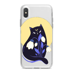 Lex Altern Floral Feline Print Phone Case for your iPhone & Android phone.
