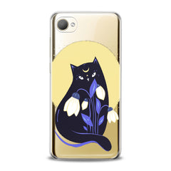 Lex Altern TPU Silicone HTC Case Floral Feline Print