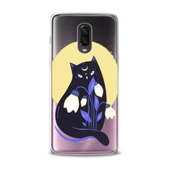 Lex Altern TPU Silicone OnePlus Case Floral Feline Print