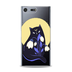 Lex Altern TPU Silicone Sony Xperia Case Floral Feline Print
