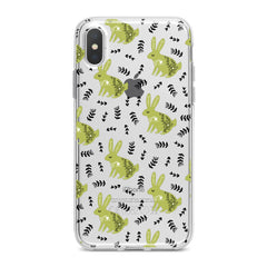 Lex Altern Green Bunnies Phone Case for your iPhone & Android phone.