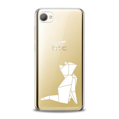 Lex Altern TPU Silicone HTC Case Origami Cat