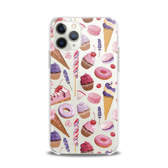 Lex Altern TPU Silicone iPhone Case Lavender Cupcakes