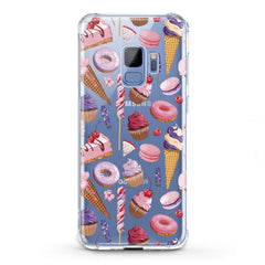 Lex Altern TPU Silicone Samsung Galaxy Case Lavender Cupcakes