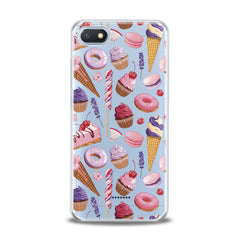 Lex Altern TPU Silicone Xiaomi Redmi Mi Case Lavender Cupcakes