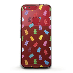 Lex Altern TPU Silicone Google Pixel Case Jelly Colored Bears
