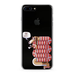 Lex Altern Sleepy Dachshund Phone Case for your iPhone & Android phone.