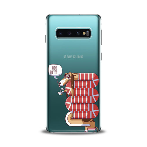 Lex Altern Sleepy Dachshund Samsung Galaxy Case