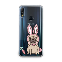 Lex Altern TPU Silicone Asus Zenfone Case Pug Bunny Ears