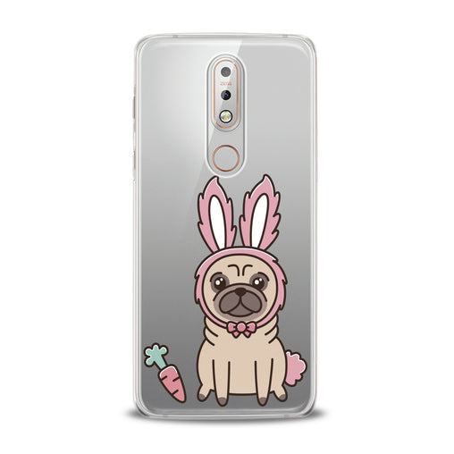 Lex Altern Pug Bunny Ears Nokia Case