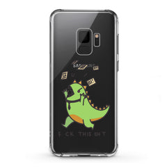 Lex Altern TPU Silicone Samsung Galaxy Case Crazy Dino