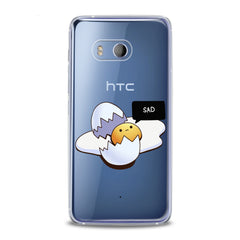 Lex Altern TPU Silicone HTC Case Broken Egg