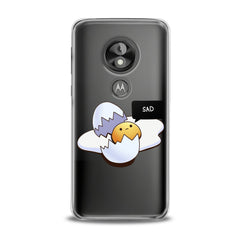 Lex Altern TPU Silicone Motorola Case Broken Egg