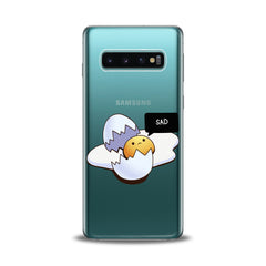 Lex Altern TPU Silicone Samsung Galaxy Case Broken Egg