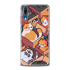 Lex Altern TPU Silicone Huawei Honor Case Cats in Boxes