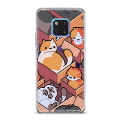 Lex Altern TPU Silicone Huawei Honor Case Cats in Boxes