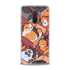 Lex Altern TPU Silicone Xiaomi Redmi Mi Case Cats in Boxes