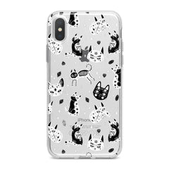 Lex Altern Boho Kitty Skeletons Phone Case for your iPhone & Android phone.