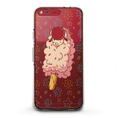 Lex Altern TPU Silicone Google Pixel Case Cute Lamb Ice Cream