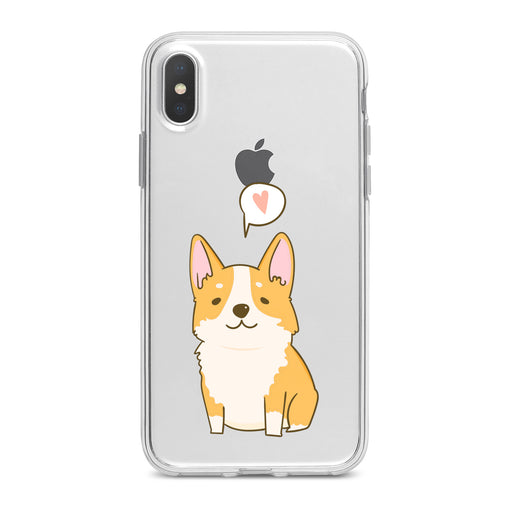 Lex Altern Cute Baby Corgi Phone Case for your iPhone & Android phone.