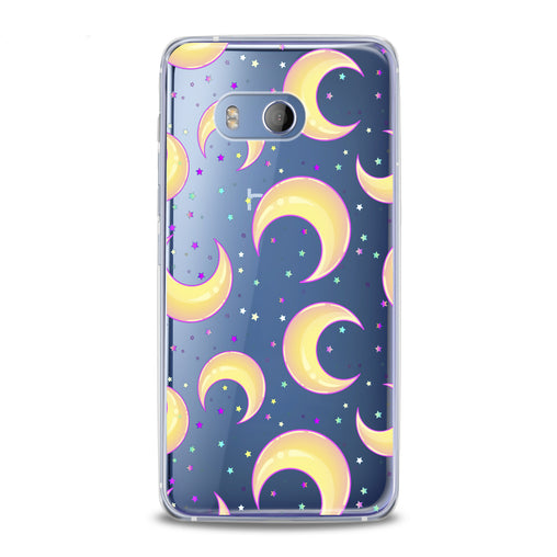 Lex Altern Cute Moon Pattern HTC Case
