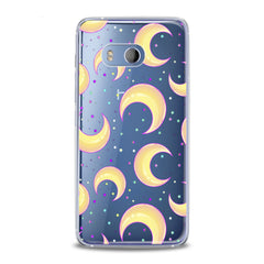 Lex Altern Cute Moon Pattern HTC Case