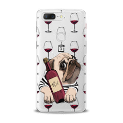 Lex Altern Wine Pug OnePlus Case