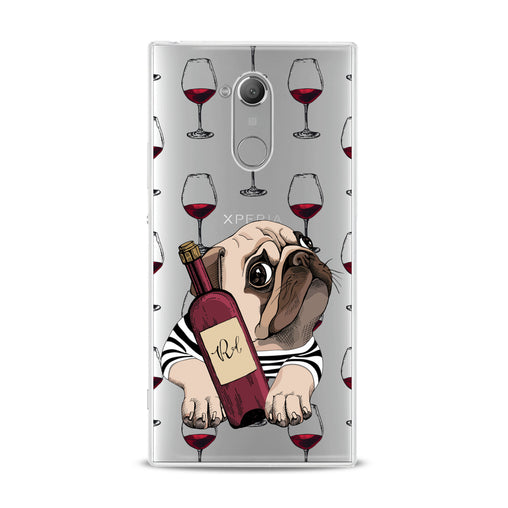 Lex Altern Wine Pug Sony Xperia Case