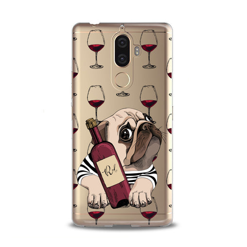 Lex Altern Wine Pug Lenovo Case