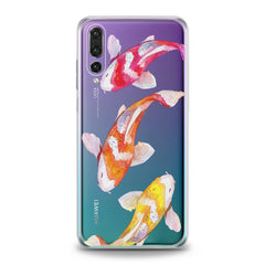 Lex Altern TPU Silicone Huawei Honor Case Colored Koi Fishes