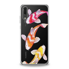Lex Altern Colored Koi Fishes Huawei Honor Case