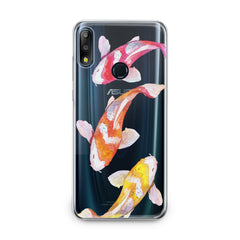 Lex Altern TPU Silicone Asus Zenfone Case Colored Koi Fishes