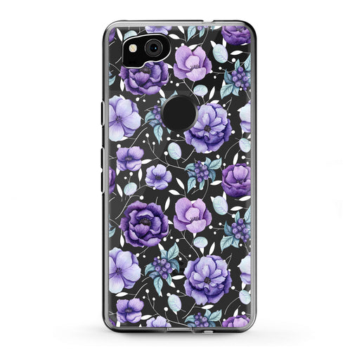 Lex Altern Google Pixel Case Floral Purple Beauty